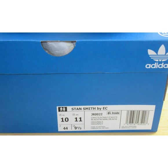 Adidas Stan Smith X Edison Chen Men's Leather Beaded Shoes Size 10 NIB JR0022 - Picture 7 of 7